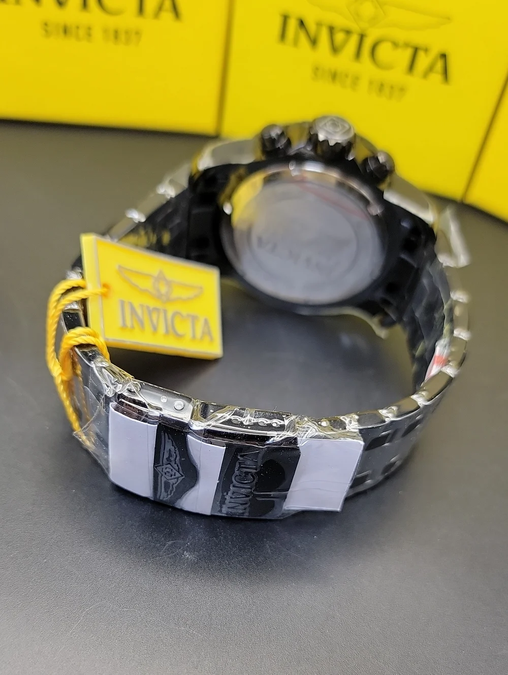 Invicta ⌚️ Pro Diver SCUBA Men's Watch - 48mm. Black 0076 Chronograph Chunky